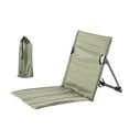 thumbnail image 1 of JingChun Beach Chairs Camping Sunbathing Chairs Outdoor Reclining Chairs Folding Beach Chair Lay Flat Beach Chair with Head Pillow for Fishing Travel Beach Yard Lawn, 1 of 5