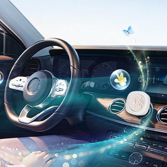 JingChun Car Air Freshener, Long Lasting Scented Wax Stone for Wardrobe, Closets, Bathroom, Smell Good for Car, Scented Gift for Women Men