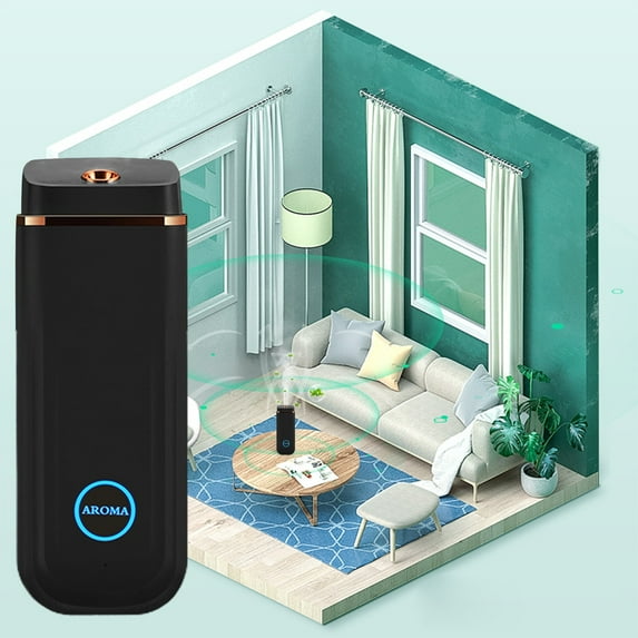 JingChun Car Diffuser,USB Cordless Rechargeable Aroma Essential Oil Aromatherapy Humidifier Diffuser Household