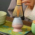 thumbnail image 1 of JingChun Ceramic Chasen Stand Matcha Whisk Holder, Traditional Matcha Tea Chasen Holder, 1 of 6
