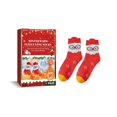 thumbnail image 1 of JingChun Christmas Socks for Kids, 1 Pair Christmas Socks, Xmas Crew Socks Christmas Gifts 7*6 inch, 1 of 4