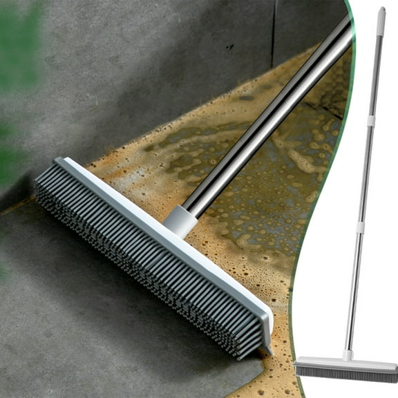 JingChun Clearance Under $2.00 2 In 1 Push Brooms 120cm Bathroom Floor Brush with Long Handle