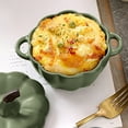 thumbnail image 1 of JingChun Clearance Under $2.00 Ceramic Pumpkin Bowl Baking Bowl Steaming Bowl Stewing Bowl Bowl with Lid, 1 of 6
