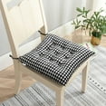 thumbnail image 1 of JingChun Clearance Under $2.00 Chair Cushion Buffalo Check Chair Pad for Indoor/Dining/Kitchen Chairs Seat Cushion with Ties Tufted Chair Cushion Pad, 1 of 2
