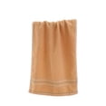 thumbnail image 1 of JingChun Cotton Towel Microfiber Expeditious Dry Hair Towel Water Absorption Bath Towel Solid Color Golden Silk Face Towel, 1 of 5
