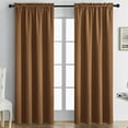 thumbnail image 1 of JingChun Clearance Under $2.00 Curtains Curtain Panel Pair 63 Inch W X 52 Inch L Curtain Overlay Elegant Curtains for Bedroom, 1 of 6