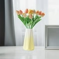 thumbnail image 1 of JingChun Folding Ceramic Vase Glass Home Decoration Vase Ceramic Vase Plant Flower Pot, 1 of 6