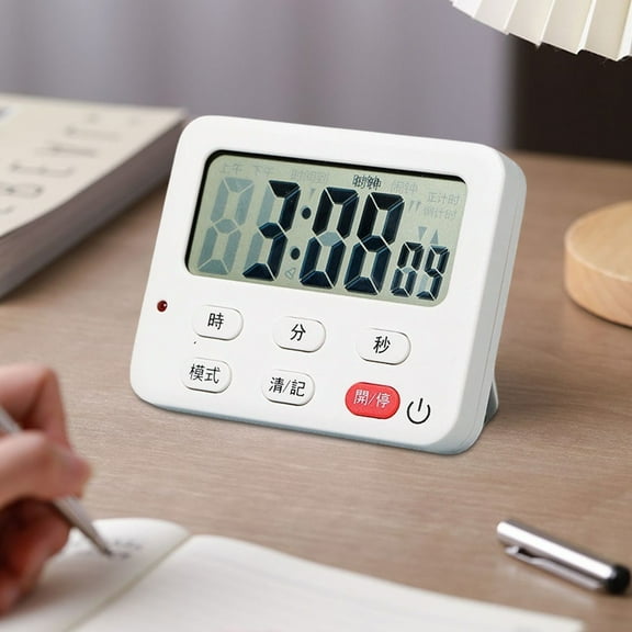 JingChun Clearance Under $2.00 Kitchen Timer Baking Timer Clock Second Reminder Student Electronic Alarm Clock Countdown Timer