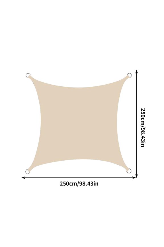 Clearance Under $2.00 Sun Protection Triangular Shade Garden Swimming Pool AntiUV Shade Cloth Tarpaulin