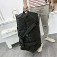 thumbnail image 1 of JingChun Thickened Canvas Large Capacity Handheld Luggage Bag New Outdoor Camping Load Clothing Quilt Moving Storage Bag, 1 of 9