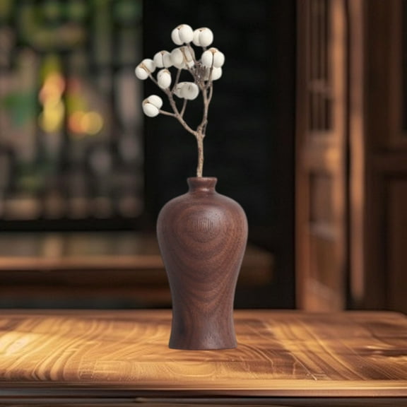 JingChun Clearance Under $2.00 Wooden Vases for Home Decoration and Ornaments