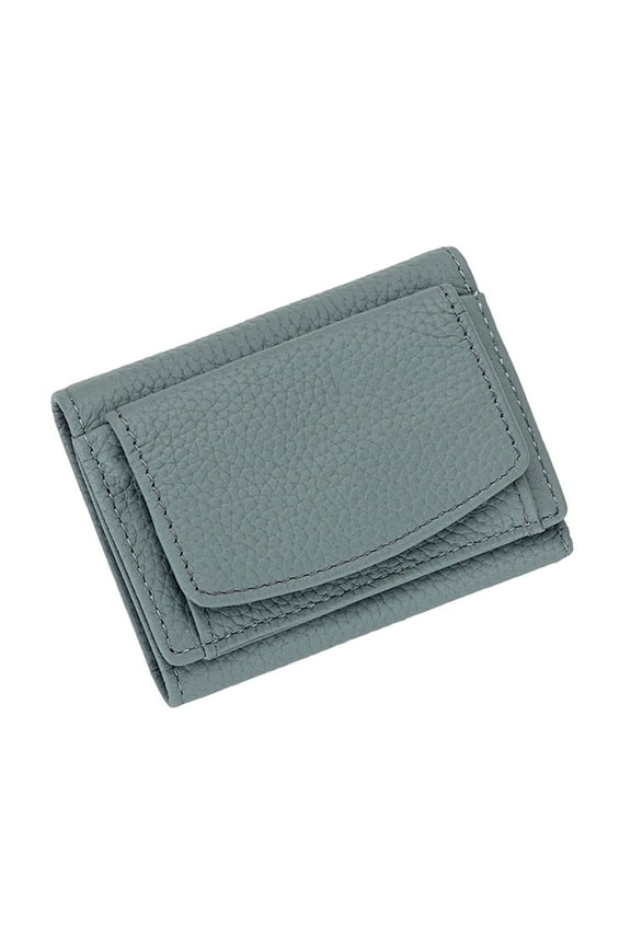 Clearance Women's Ultra-thin Top Layer CowhideWallet Mini Small Wallet
