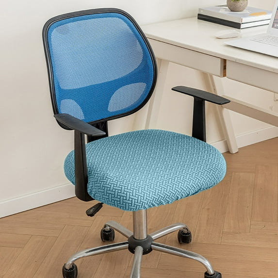 JingChun Computer office Chair Cover Stretch Elastic Slipcover 1 Piece Stretchable Knitted Universal Computer Chair Seat Cover Furniture Protector for office Home