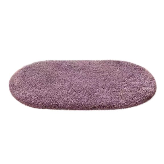 JingChun Cotton Bathroom Rug, Ultra Soft Microfiber Shaggy Bath Mat, Machine Washable Thick Fluffy Carpet Rug, Non-Slip Water Absorbent Shower Mat for Bathroom, Shower