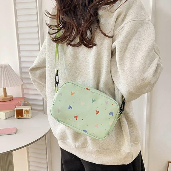 JingChun Crossbody Bags for Women, Medium Size Shoulder Handbags, Satchel Purse with Zipper Pocket