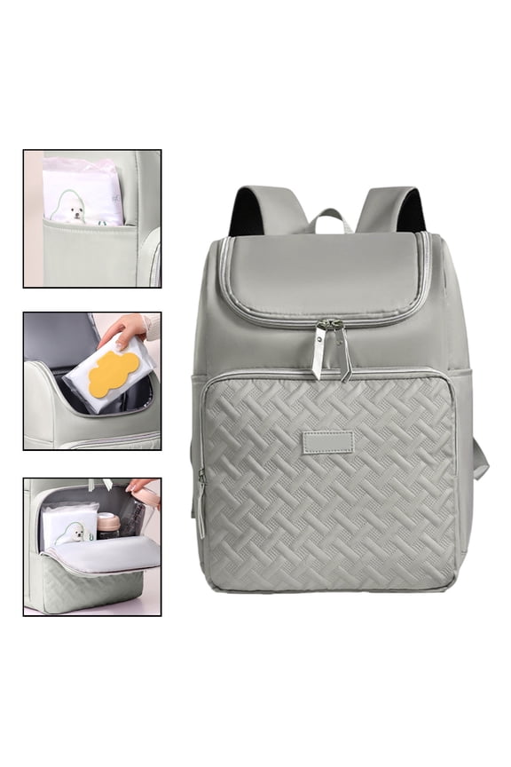 Diaper Bag Backpack, Multifunction Travel Baby Bag, Waterproof Baby Tote, Large Capacity Mommy Bag, Newborn Essentials Backpack Bag