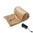 thumbnail image 1 of JingChun Electric Heated Blankets, Portable Heated Throw Blanket, Outdoor Cordless Heating Blanket for Winter Home office and Car Machine Washable, Flannel, 1 of 5