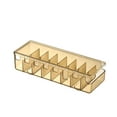 thumbnail image 1 of JingChun Electronics Organizer 8 Sections Clear Acrylic Cable Storage Bin Box Cord Holder, 1 of 2