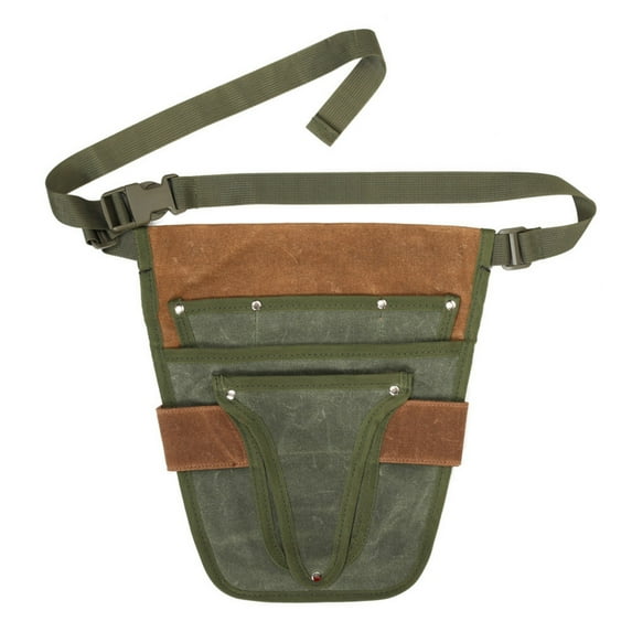 JingChun Garden Tool Belt, Multi Pockets Garden Belt for Women Men, Gardening Tool Belt, Utility Belt Women, Tool Apron Organizer, Adjustable Belt