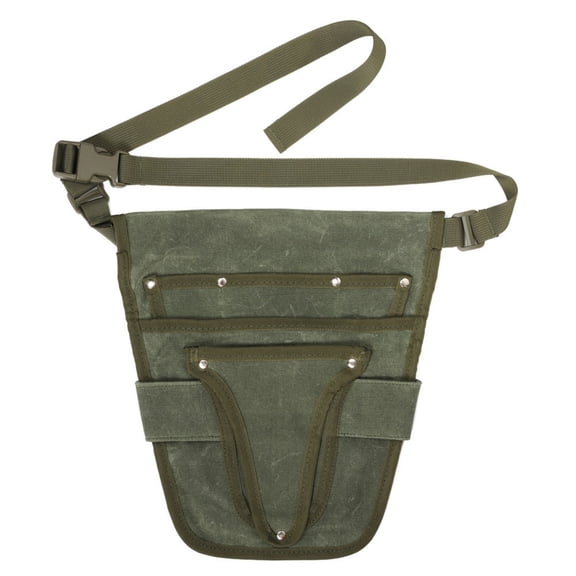 JingChun Garden Tool Belt, Multi Pockets Garden Belt for Women Men, Gardening Tool Belt, Utility Belt Women, Tool Apron Organizer, Adjustable Belt