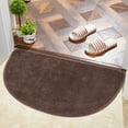 thumbnail image 1 of JingChun Half Round Door Mat Mud Dirt Trapper Shoe Scraper Mat Entry Mat Rugs for Front Door Low Profile Indoor Washable, 1 of 3