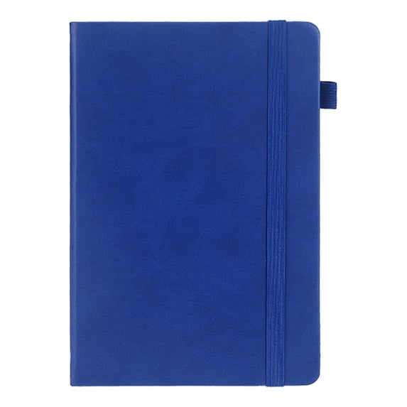 JingChun Hardcover Journal Notebook, 1 Pcs A5 PU Leather Cover with Bandage 100 Sheets (200 Pages) Ruled Diary Notebooks