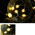 thumbnail image 1 of JingChun Heart String Lights, Waterproof 20ft 30 LED Heart-Shaped Starry Lighting Christmas Fairy String Lights for Gardens Path Homes Wedding Valentine's Day Decoration, 1 of 5