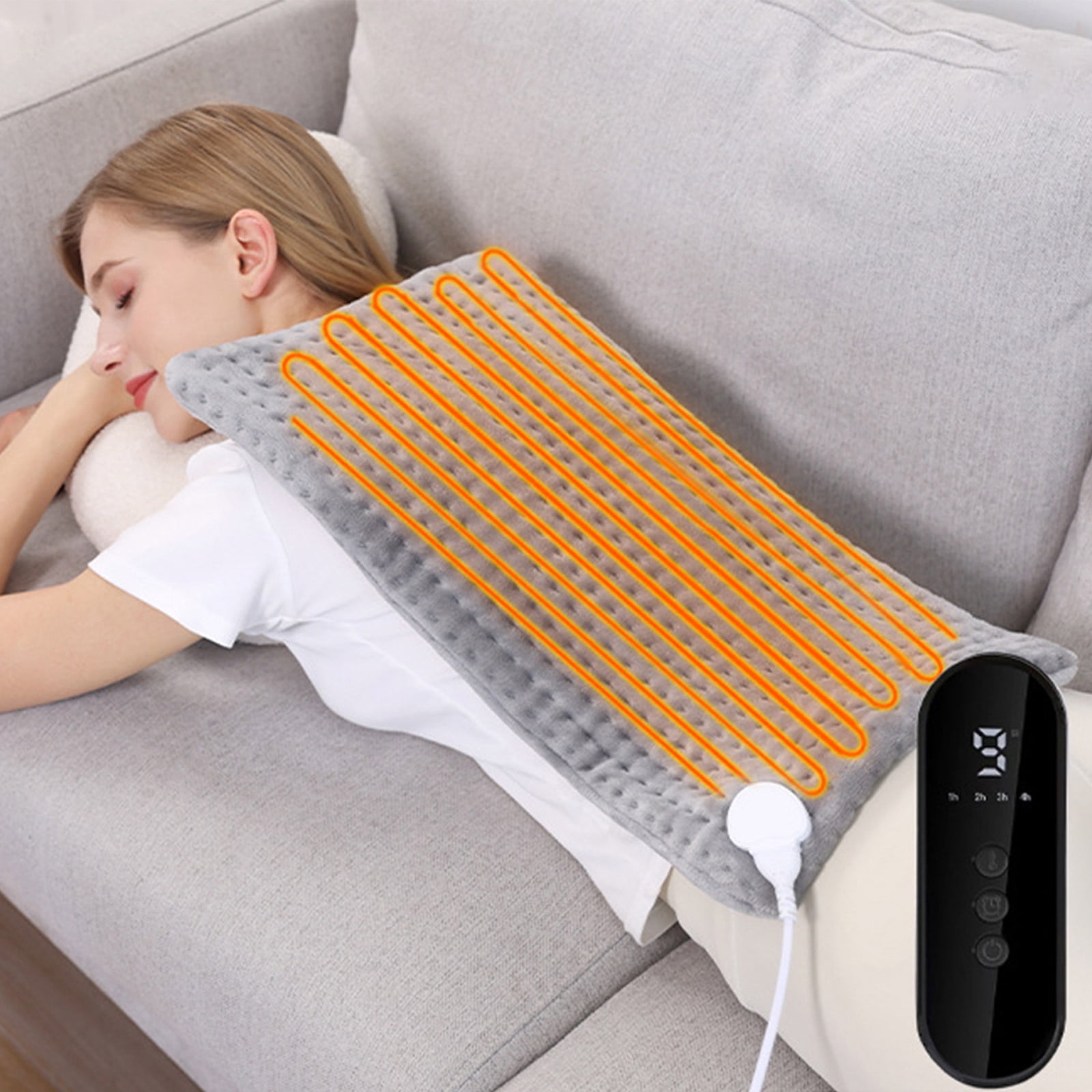 JingChun Heating PadElectric Heating Pads for Back,Neck,Abdomen,Moist