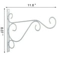 thumbnail image 1 of JingChun Iron Outdoor Hanging Brackets Wall Hooks for Bird Feeder Lanterns Wind Chimes, 1 of 5
