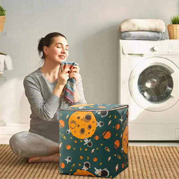 JingChun Jumbo Moving Bags with Reinforced Handles, Square Heavy-Duty Storage Bags, Oversized Bags for Storage, Moving Supplies, Traveling, Clothes, Dorm Room