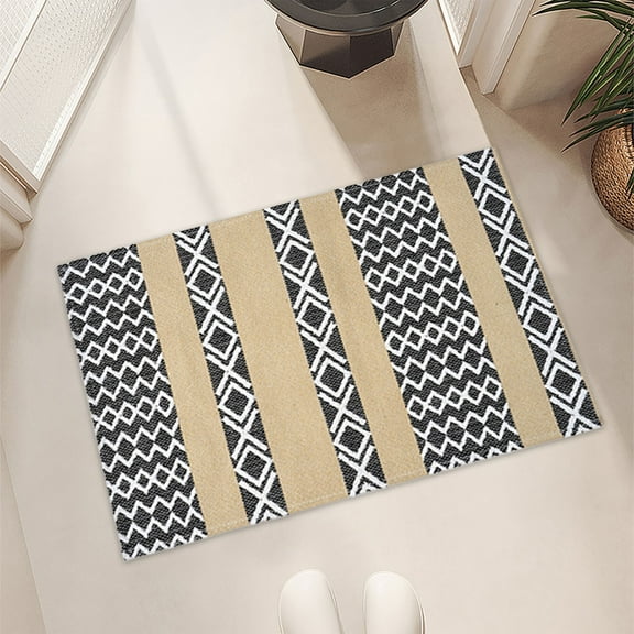 JingChun Kitchen Mats for Floor, Soft Anti Fatigue Super Absorbent Kitchen Rugs Non Slip Washable, Cushioned Kitchen Runner Rug, Kitchen Sink Mat Standing Mat, Easy Care, 19"x31"