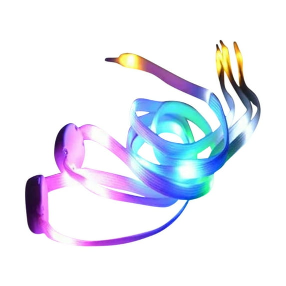 JingChun LED Shoelaces Light Up Shoe laces Colors flashing Shoestrings