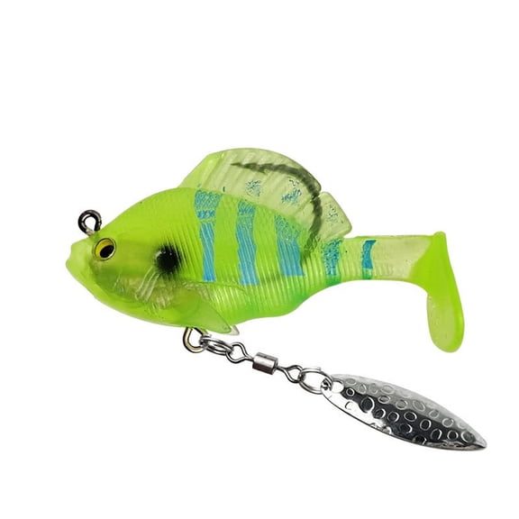 JingChun Lifelike Multi Jointed Swimbait for Bass Fishing Sturdy Fishing Lures for Freshwater & Saltwater Slow Sinking Fishing Lure with Tackle Box Must for Fishing Lovers