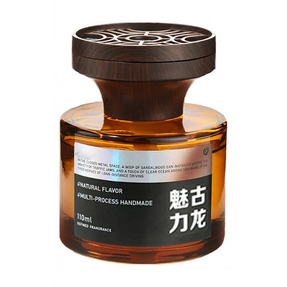 JingChun Long-Lasting Car Air Freshener with No-Fire Fragrances Liquid 110ml