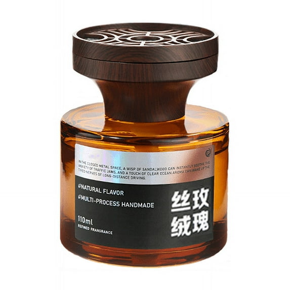 JingChun Long-Lasting Car Air Freshener with No-Fire Fragrances Liquid 110ml