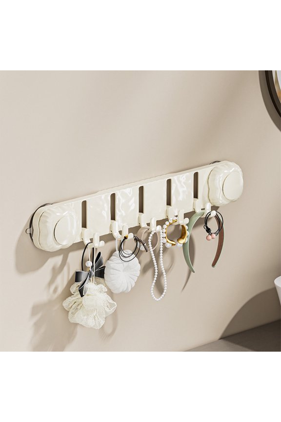 No Punching Hooks Home Living Room Bedroom High and Low Line Hooks Door Back Clothes and Hats Wall Hanging Clothes Hooks Optional