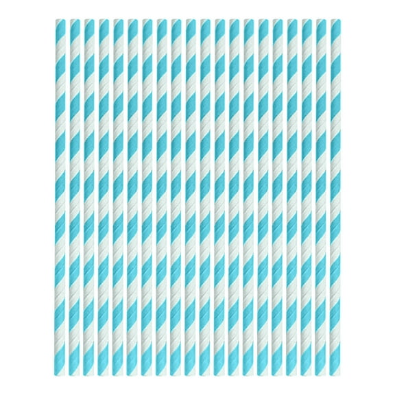 JingChun Paper Straws Disposable, Paper Straws, 100Pcs Biodegradable, Durable and Eco friendly - Non-soggy Paper Straws for Drinking and Crafts