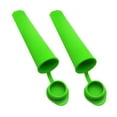 thumbnail image 1 of JingChun Popsicles Molds, 2Pcs Multi Colors Popsicle Maker with Lids for Kids, Baby Popsicle Molds for DIY, Frozen Silicone Popsicle Bags Ice Pop Mold for Popsicles, 1 of 3