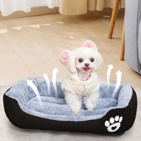 JingChun Rectangle Bed for Large Medium Small s Machine Washable Sleeping Sofa Bed Non-Slip Bottom Breathable Soft Puppy Bed Durable Orthopedic Calming Pet Cuddler