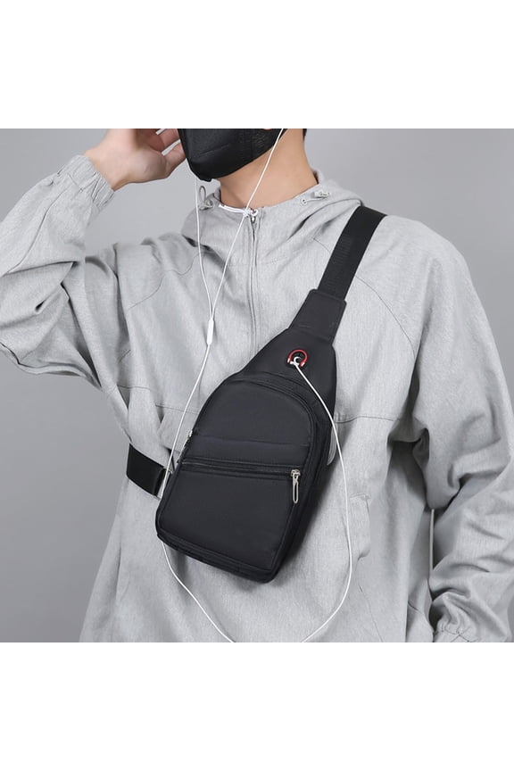 Shoulder Bag for Women and Men's Waterproof Crossbody Bag, Travel Sling Bag, Chest Bag, Leisure Day Backpack