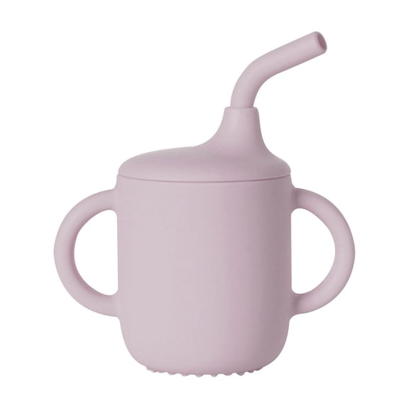 JingChun Silicone Sippy Cups with Easy Grip Transition Handles, a Soft Spout and Straw, A Non Toxic No Spill Unbreakable Training Cup 160ml