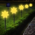 thumbnail image 1 of JingChun Solar Pathway Lights, 5 Pack Solar Star Lights Outdoor Waterproof Stake Lights Garden Decorative Lights Walkway Lights for Landscape Yard Lawn Patio Wedding Party, 1 of 4