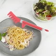 thumbnail image 1 of JingChun Stainless Steel Pasta Tong, Large 10" Stainless Steel Spaghetti Tongs, Comfortable Grip Design Pasta Server Utensil for Noodles Kitchen Cooking Baking Tools, 1 of 6