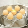 thumbnail image 1 of JingChun Stainless Steel Steam Rack for Instant Pot Cooking Trivet Rack Holder Egg Steamer Basket Trivet Food Stand Air Fryer Rack for Pressure Cooker, 1 of 8