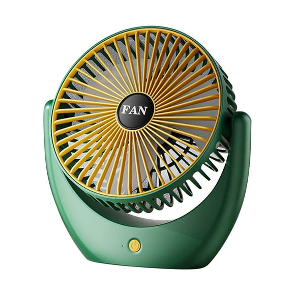 JingChun Table Fan with Remote, USB Powered Desk Fan, Ajustable Speeds & 360° Pivot Adjustable, Desktop Air Circulator Fan for Home office Dorm RV Bedroom Travel