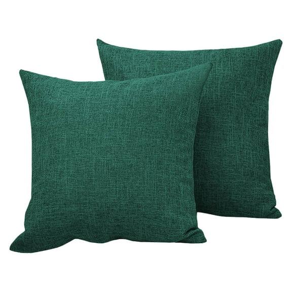 JingChun Throw Pillow Covers Decorative 15 X 15 Inches Pack of 2 Cozy Cloth Cushion Cases for Couch Sofa Bed Living Room Home