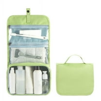 JingChun Toiletry Bag Travel Bag with Hanging Hook, Water-resistant Makeup Cosmetic Bag Travel Organizer for Accessories, Shampoo, Full-size Container, Toiletries