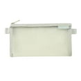 thumbnail image 1 of JingChun Transparent Nylon Mesh Cosmetic Bags with Zipper, Clear Makeup Bags, Portable Travel Toiletry Pouch, Organizer, Pencil Case, 1 of 3