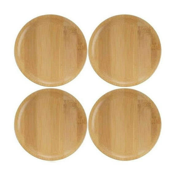 JingChun Wine Glass Charcuterie Topper,Wine Glass Charcuterie Board Topper,Bamboo Wine Glass Topper Coasters(4 Pack)