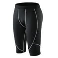 thumbnail image 1 of JingHai Men's Runing Shorts - Compression Underwear for Sports - Long Workout Athletic Biking Running Men Spandex Sports Gym Shorts Cotton Linen Shorts Gray XL, 1 of 4